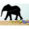 Elefantti-liitutaulu | lastenhuoneen seinätarra